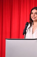 ISABELLA GOMEZ at Geena Davis Institute, Clifton House and Sag-aftra Foundation Host a Night of Poetry in Los Angeles 04/25/2023