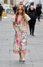 ISLA FISHER Arrives at Global Radio Studios in London 04/25/2023