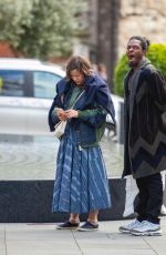 JADE JAGGER and Anthony Hinkson Out in London 04/08/2023