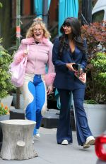 JAMEELA JAMIL Out for Lunch with a Friend in New York 04/27/2023