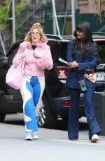 JAMEELA JAMIL Out for Lunch with a Friend in New York 04/27/2023