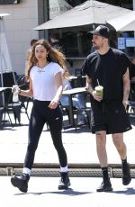 JENAE NOAH Out Hiking After a Lunch at Oaks Gourmet in Los Feliz 04/19/2023 