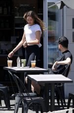 JENAE NOAH Out Hiking After a Lunch at Oaks Gourmet in Los Feliz 04/19/2023 