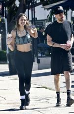JENAE NOAH Out Hiking After a Lunch at Oaks Gourmet in Los Feliz 04/19/2023 