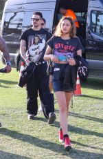 JENAYE NOAH Arrives at 2023 Coachella Music Festival in Indio 04/14/2023