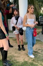 JENNA ORTEGA Arrives at Coachella Festival in Indio 04/16/2023