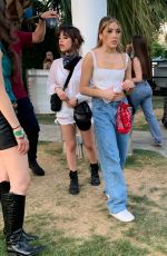 JENNA ORTEGA Arrives at Coachella Festival in Indio 04/16/2023