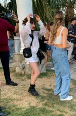 JENNA ORTEGA Arrives at Coachella Festival in Indio 04/16/2023