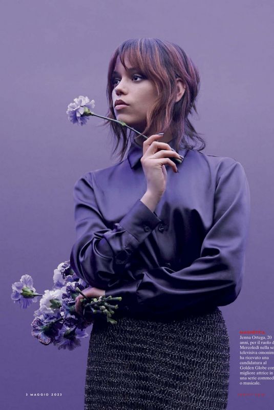 JENNA ORTEGA in Vanity Fair Magazine, Italy May 2023