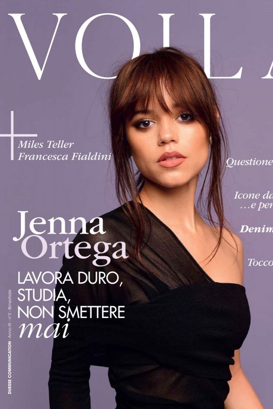 JENNA ORTEGA in Voila Magazine, April 2023