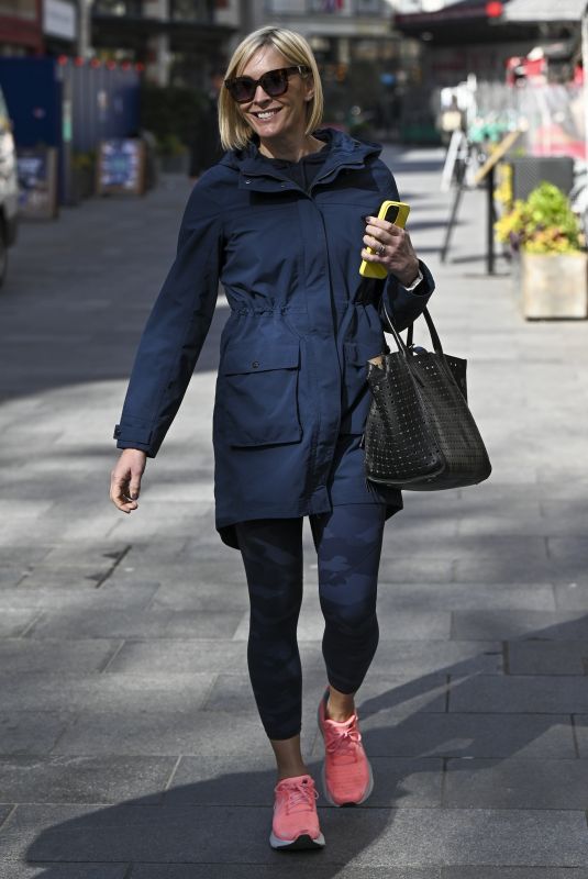 JENNI FALCONER Leaves Global Studios in London 04/13/2023