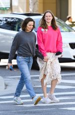 JENNIFER GARNER Out with Her Daughter Violet in Beverly Hills 04/15/2023