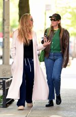 JENNIFER LAWRENCE Out for Coffee with a Friend in New York 04/20/2023