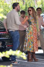 JENNIFER LOPEZ and Ben Affleck Out for Lunch in Beverly Hills 04/08/2023