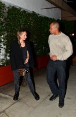 JENNIFER MEYER Out for Dinner Date in Santa Monica 04/24/2023