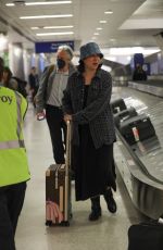 JENNIFER TILLY Arrives at LAX Airport in Los Angeles 04/16/2023