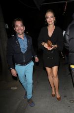 JERI RYAN on a Dinner Date at Craig