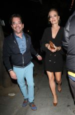 JERI RYAN on a Dinner Date at Craig