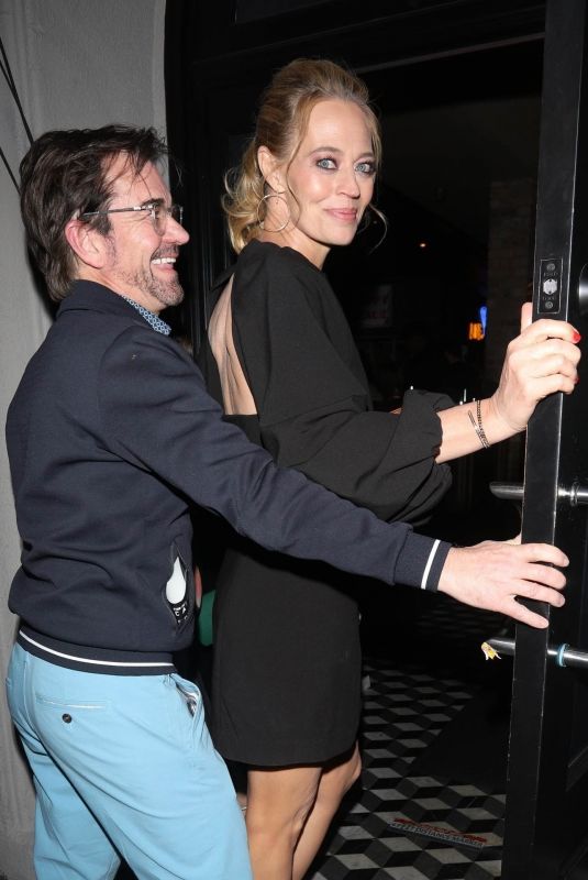 JERI RYAN on a Dinner Date at Craig