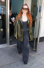 JESS GLYNNE Arrives at Capital Breakfast Show in London 04/25/2023