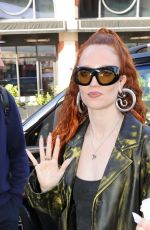 JESS GLYNNE Arrives at Capital Breakfast Show in London 04/25/2023