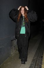 JESS GLYNNE Leaves Chiltern Firehouse in London 04/27/2023