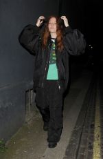 JESS GLYNNE Leaves Chiltern Firehouse in London 04/27/2023