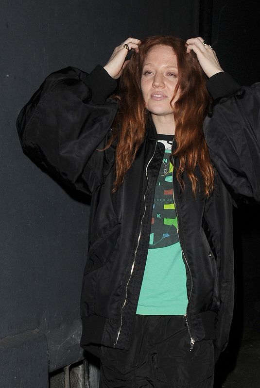 JESS GLYNNE Leaves Chiltern Firehouse in London 04/27/2023