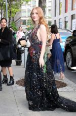 JESSICA CHASTAIN Arrives at 48th Chaplin Awards in New York 04/24/2023