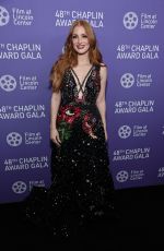 JESSICA CHASTAIN at 2023 Chaplin Award Gala Honoring Viola Davis in New York 04/24/2023