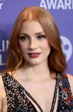 JESSICA CHASTAIN at 2023 Chaplin Award Gala Honoring Viola Davis in New York 04/24/2023