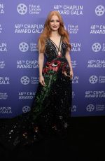 JESSICA CHASTAIN at 2023 Chaplin Award Gala Honoring Viola Davis in New York 04/24/2023