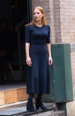 JESSICA CHASTAIN Out and About in New York 04/08/2023