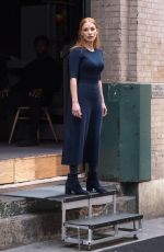 JESSICA CHASTAIN Out and About in New York 04/08/2023