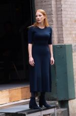 JESSICA CHASTAIN Out and About in New York 04/08/2023