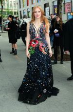 JESSICA CHASTAIN Out and About in New York 04/24/2023