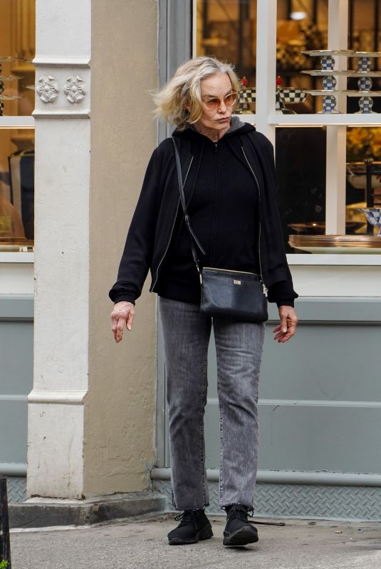 JESSICA LANGE Out and About in New York 04/17/2023