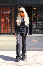 JESSICA SIMPSON Leaves Her Hotel in New York 04/13/2023 