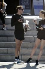 JESSIE ANDREWS After a Workout in Los Angeles 04/28/2023