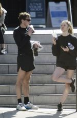 JESSIE ANDREWS After a Workout in Los Angeles 04/28/2023