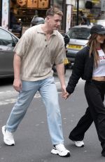 JESSIE WYNETR at a Date at Queens Bowling and Skate Ice Rink 04/23/2023