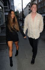 JESSIE WYNTER Arrives at PrettyLittleThing Showroom Launch in London 04/12/2023