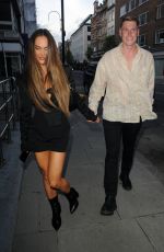 JESSIE WYNTER Arrives at PrettyLittleThing Showroom Launch in London 04/12/2023