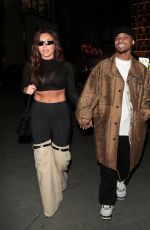 JESY NELSON and Zion Foster on a Date Night at Vesper Bar in London 04/14/2023