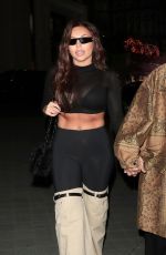 JESY NELSON and Zion Foster on a Date Night at Vesper Bar in London 04/14/2023