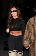 JESY NELSON and Zion Foster on a Date Night at Vesper Bar in London 04/14/2023
