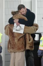 JNNIFER LOPEZ and Ben Affleck Arrives at Hamptons Airport 04/07/2023