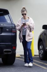 JOANNA KRUPA Out Separately from Her Husband in Los Angeles 04/04/2023
