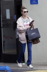 JOANNA KRUPA Out Separately from Her Husband in Los Angeles 04/04/2023