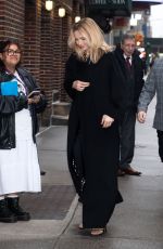 JODIE COMER Arrives at Late Show with Stephen Colbert in New York 04/05/2023